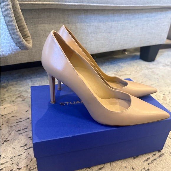 Stuart Weitzman Shoes - Stuart Weitzman Nude Heels